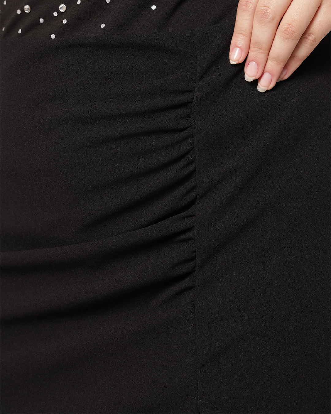 Shorts-Saia-9100618-Det-Drap-Crepe---Preto