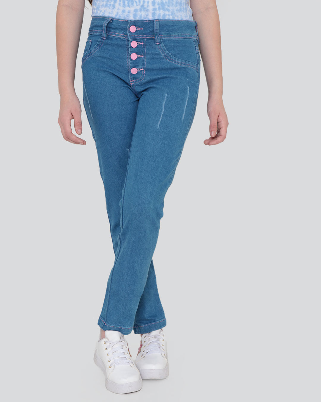 Calca-Jeans-Juvenil-Skinny-Com-Botoes-Azul