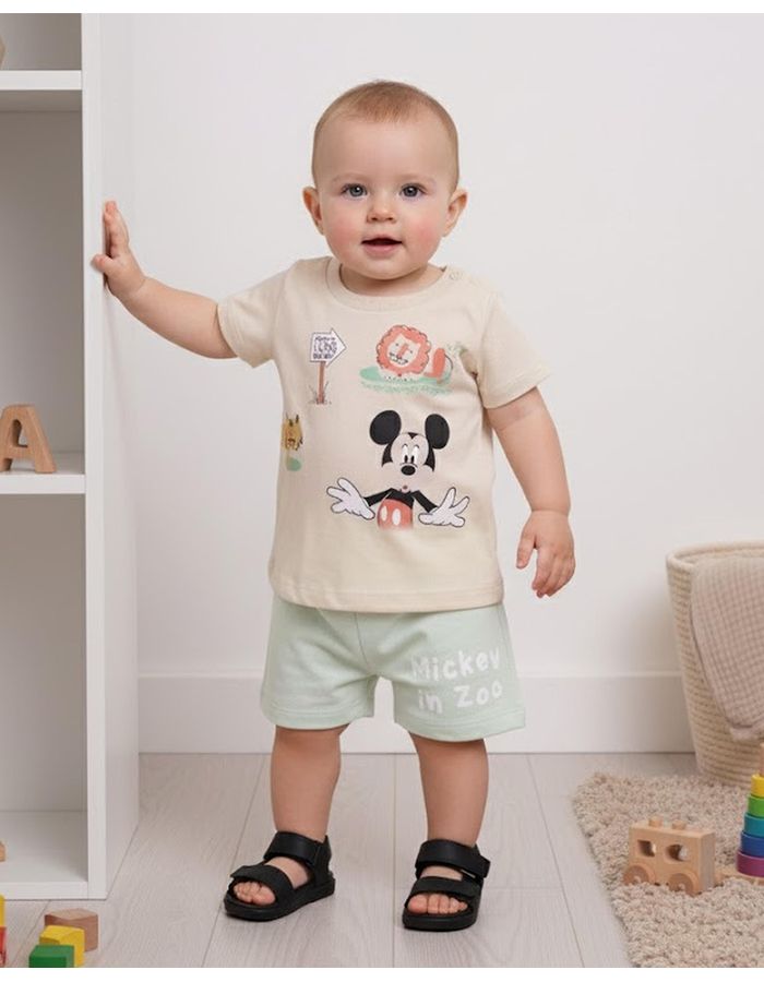 Conjcamis-Ch45453-Mickey--Masc--Bg-Pg---Bege