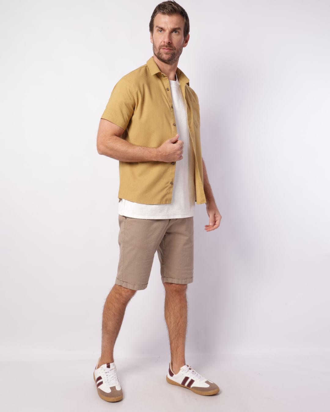 Camisa-Mc-Linho-Kha---Khaki