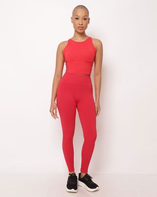 Legging-Sem-Costura---Vermelho