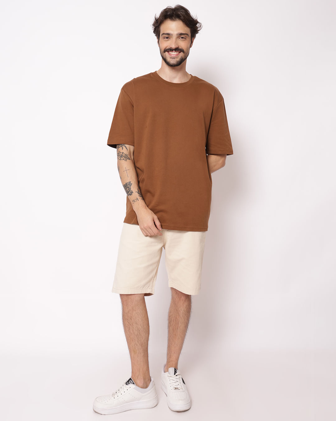 Camiseta-Tr-303-Over-Shirt-Marrom-Pgg---Marrom