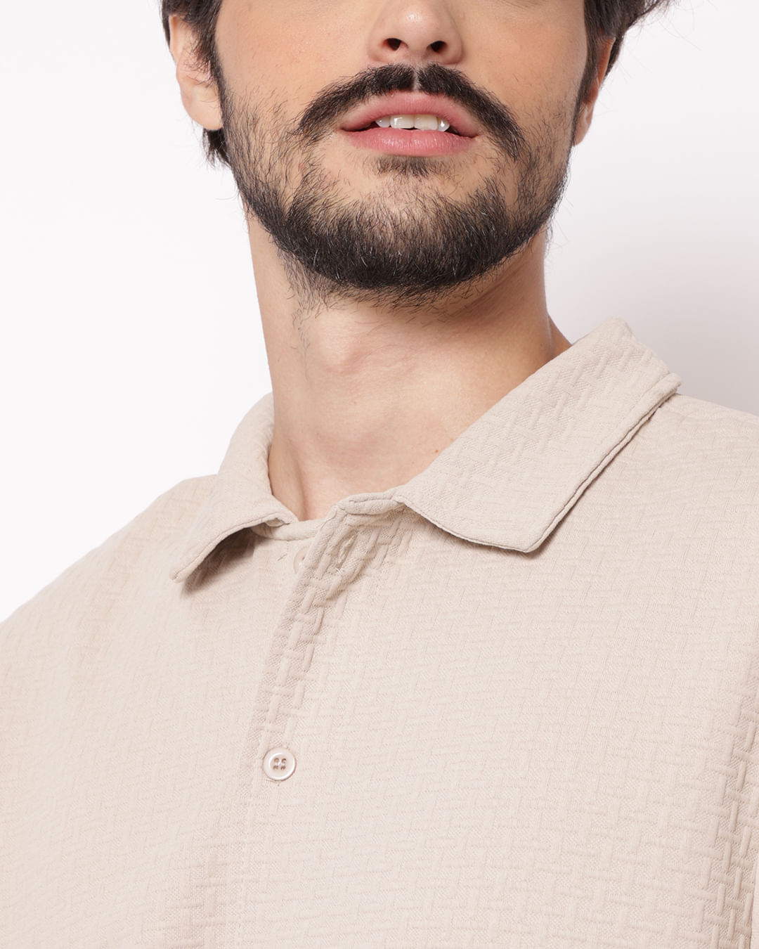 Camisa--Soft-Jacguard-76700---Bege