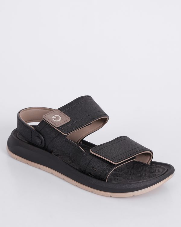 Sandalia Masculina Papete Cartago Preto 39