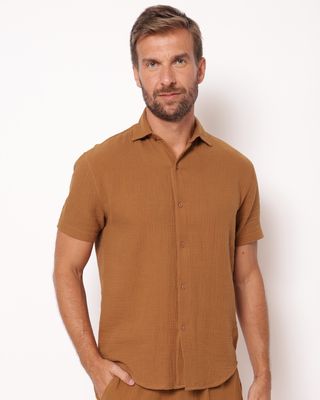 Camisa-Mc-Gauze-Khaki---Khaki