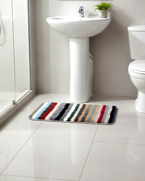 Tapete de Banheiro Colorful 38cm x 58cm Munticolorido Sortidos UN