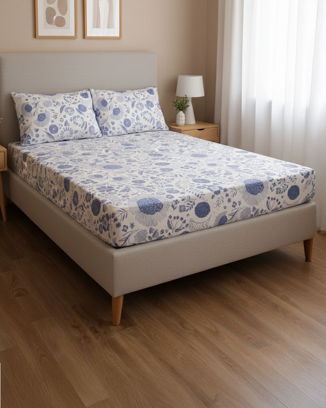Jg-De-Cama-Cs-3-Pcs-Romantico-Inv24---Branco-Floral