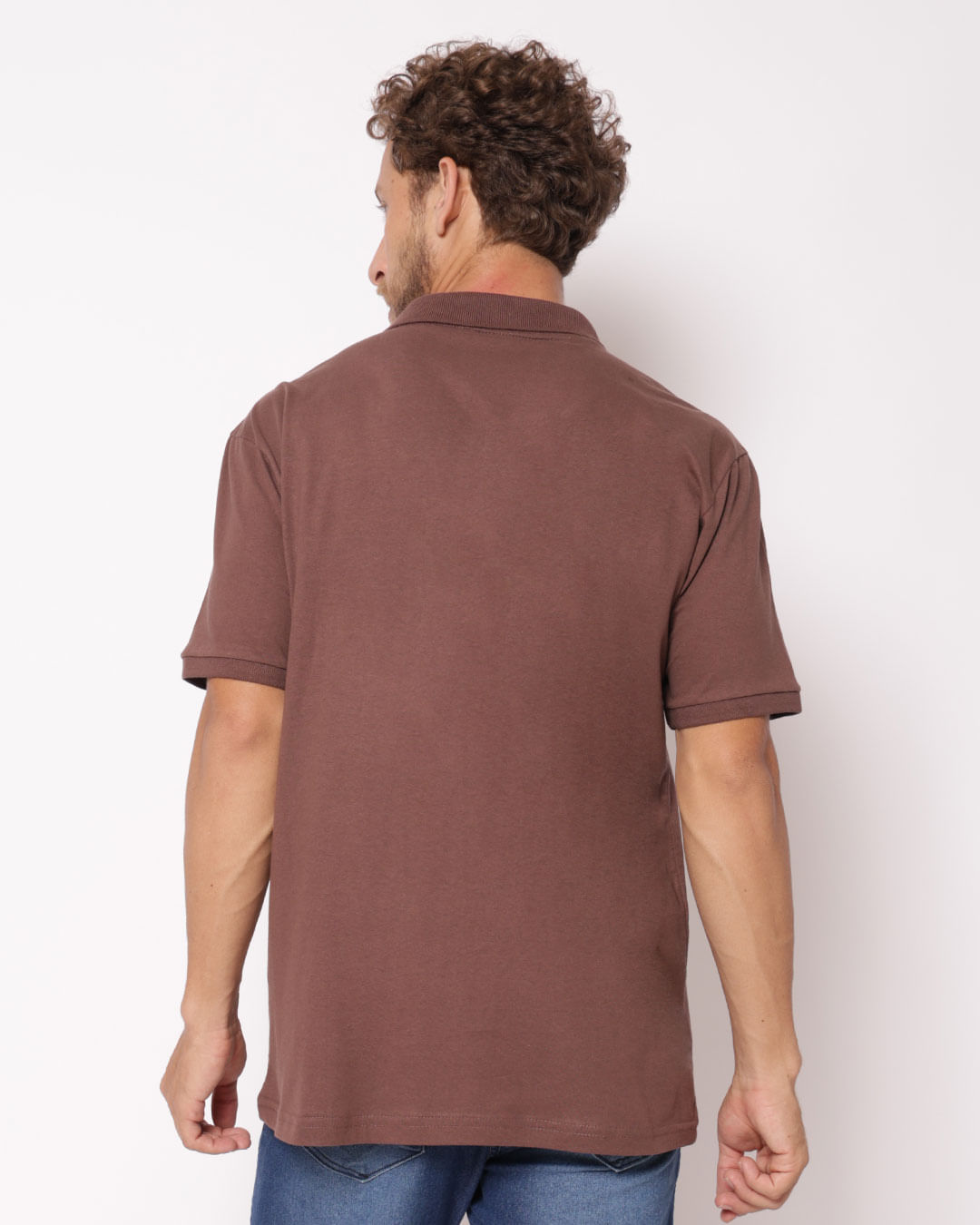 Polo-Lisa-12-Malha-C-Bolso-Marrom---Marrom