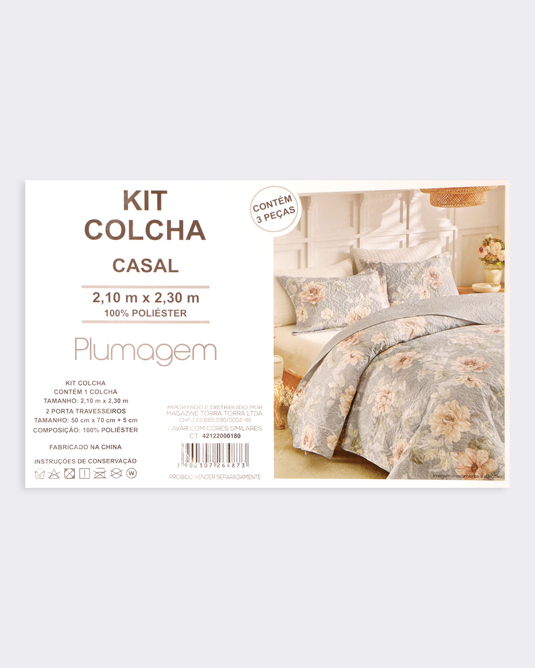 Kit-Colcha-Casal-Bouti-Sort-1---Azul-Floral