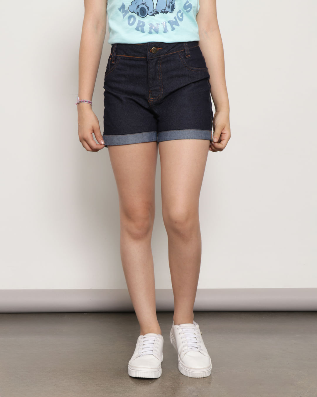 Short-Jeans-Juvenil-Barra-Dobrada-Azul