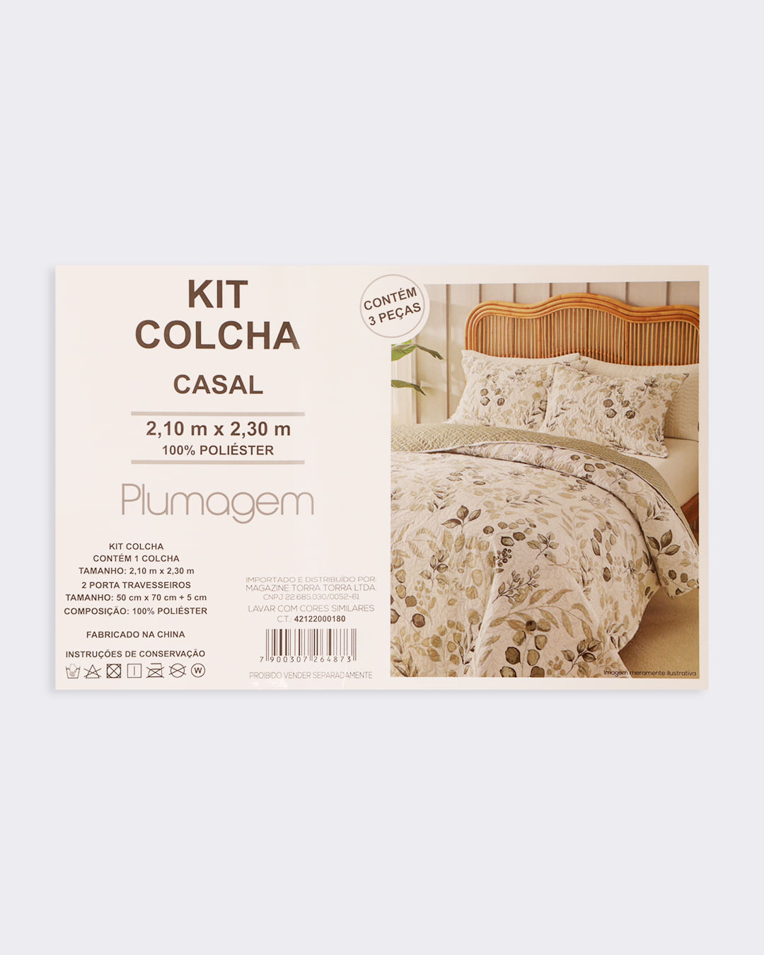 Kit-Colcha-Casal-Bouti-Sort-1---Branco-Floral