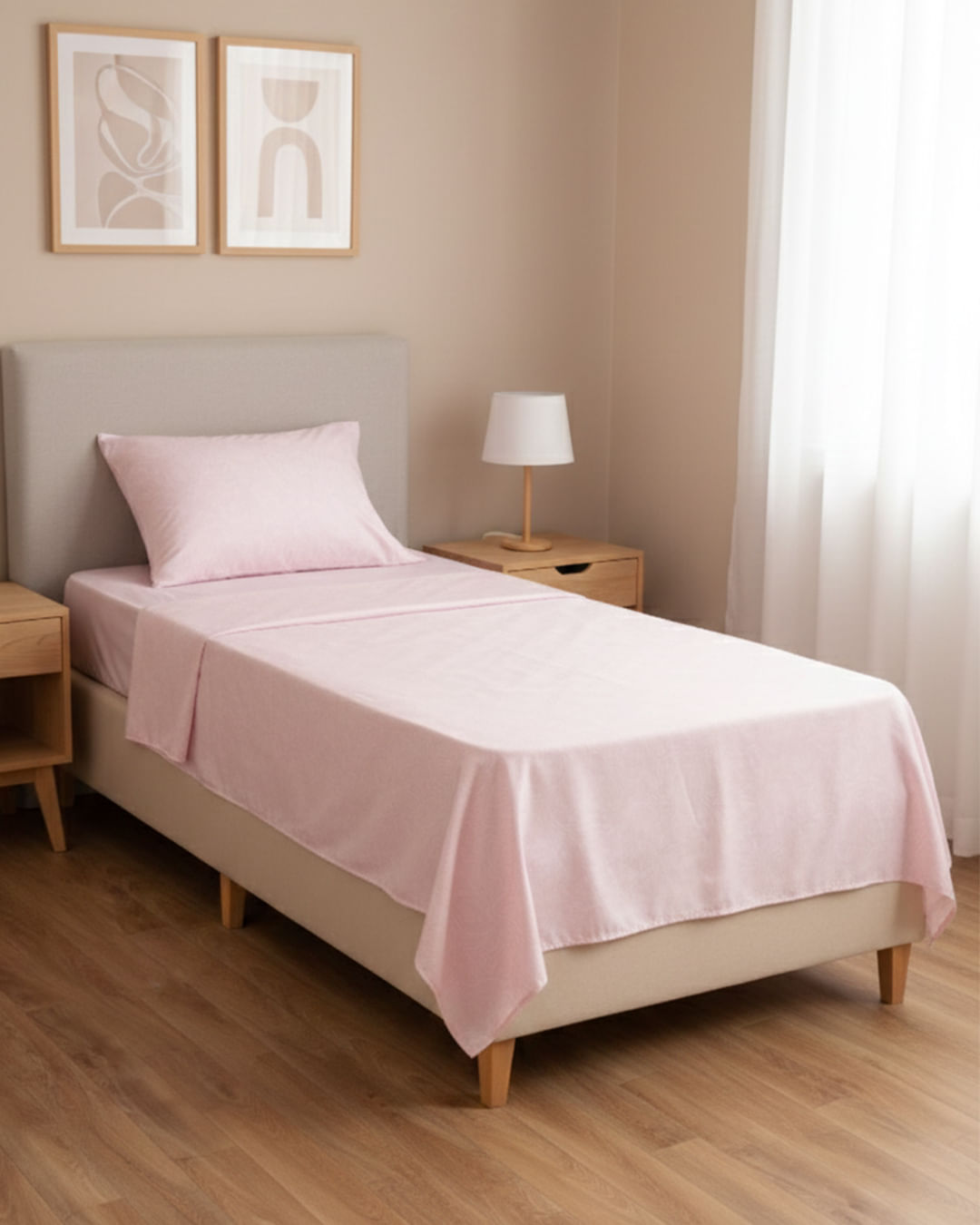 Jogo-De-Cama-Solteiro-3pcs-Duplo-Micrope---Rosa