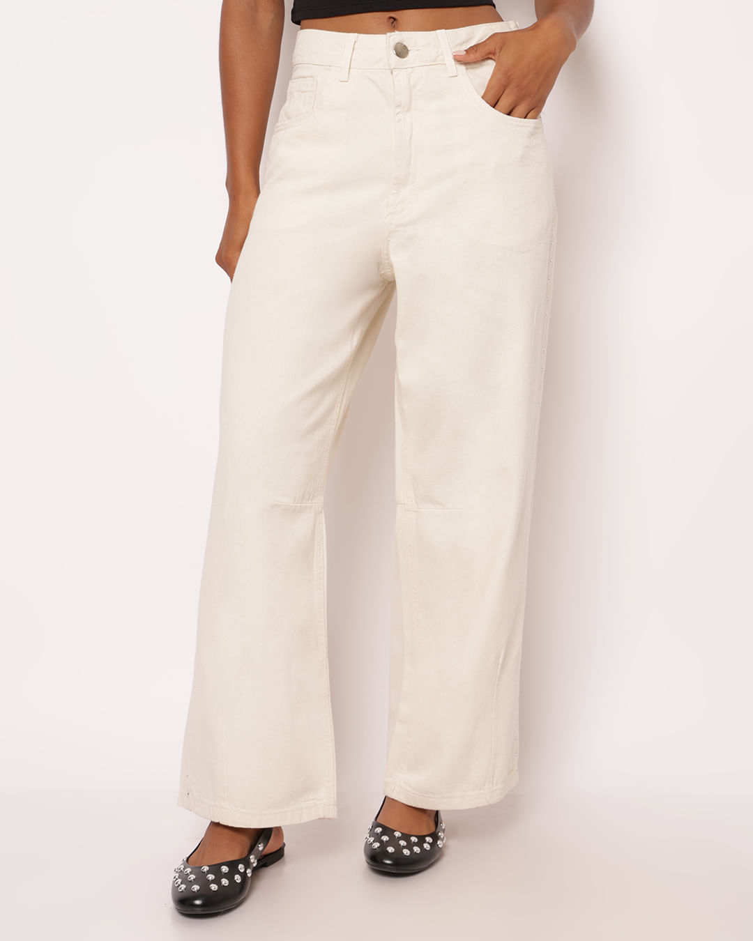 Calca-Baggy-Ballon-Srj-Off-Taxa-Lat-Cftr---Off-White