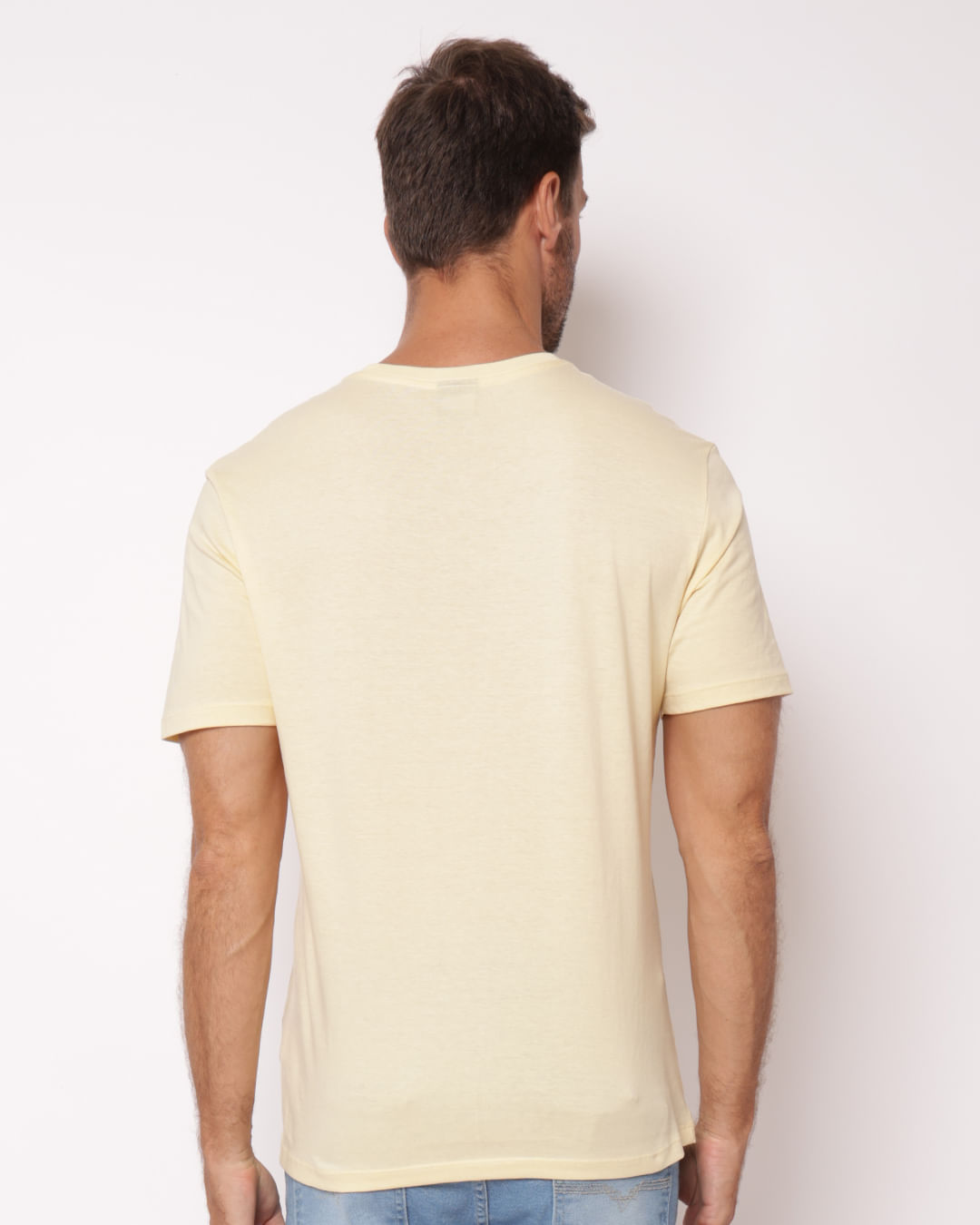 Camiseta-Lisa-301-Penteado-Ama---Amarelo