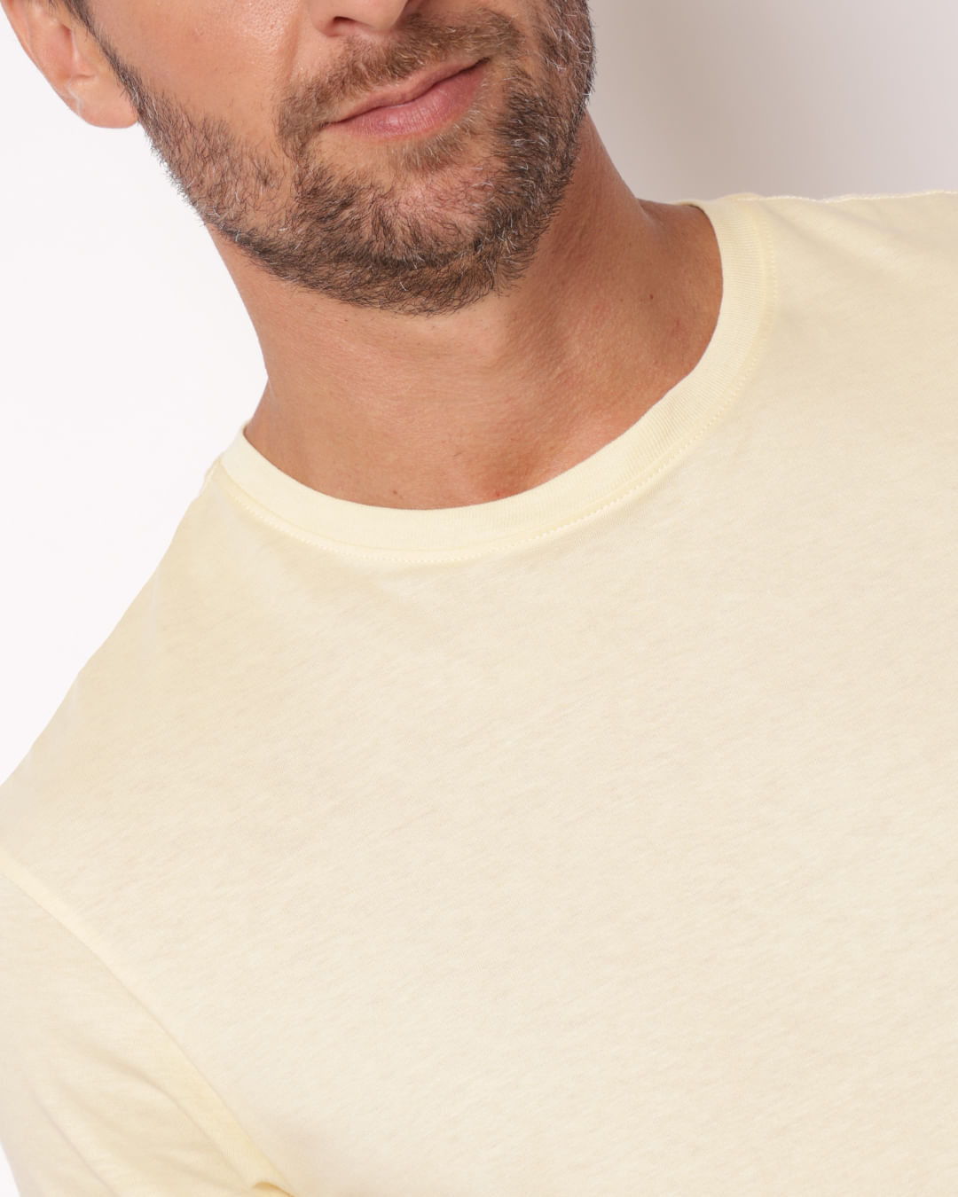 Camiseta-Lisa-301-Penteado-Ama---Amarelo