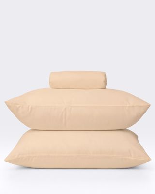 Jogo-De-Cama-Casal-Basic-3-Pcs-Liso---Bege