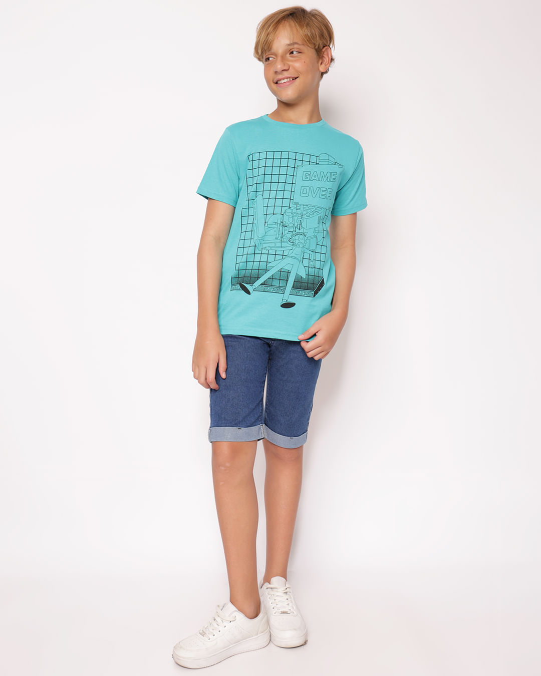 Camiseta-Ch41800-Mc-M-1016-Rick-E-Mort---Verde