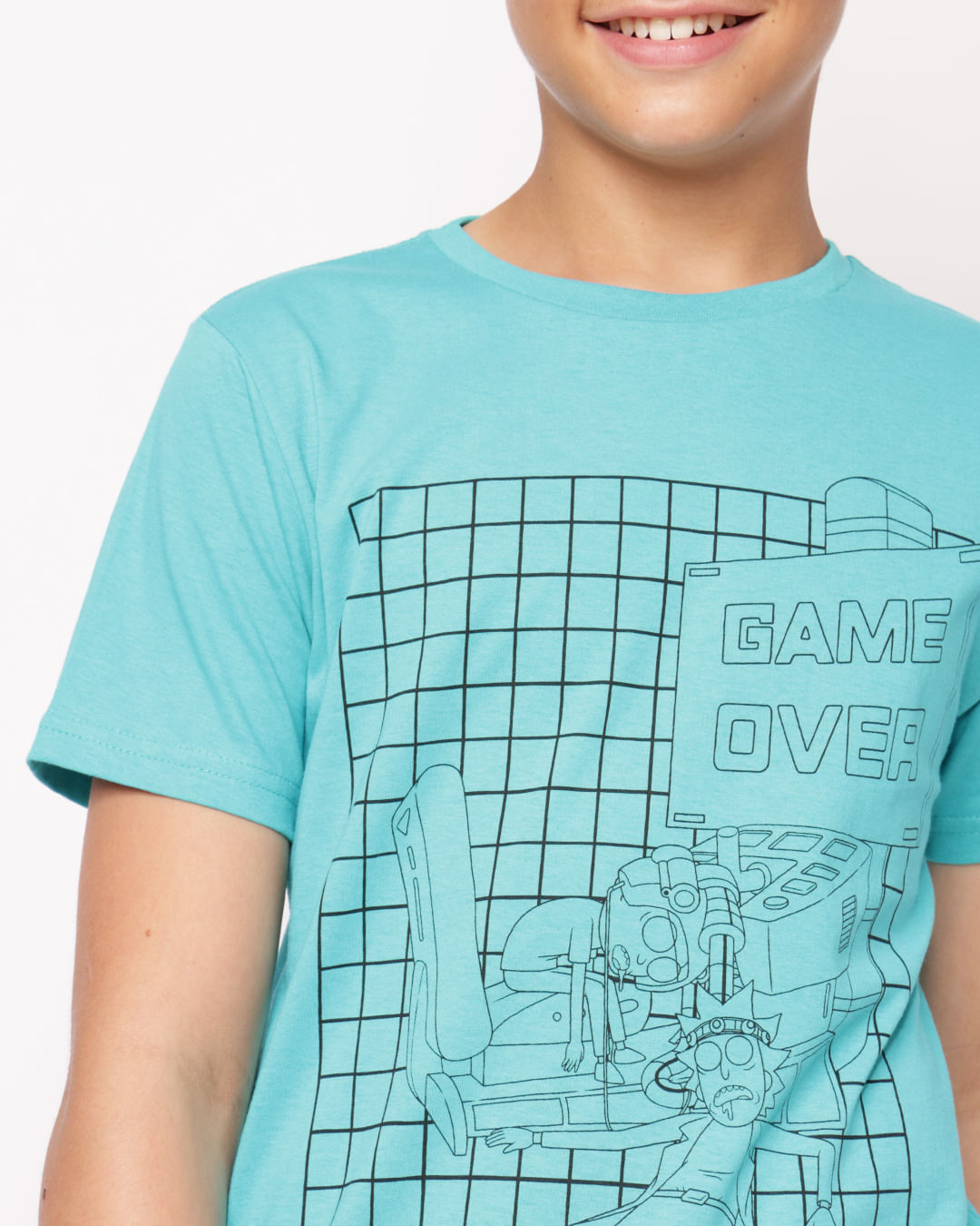 Camiseta-Ch41800-Mc-M-1016-Rick-E-Mort---Verde