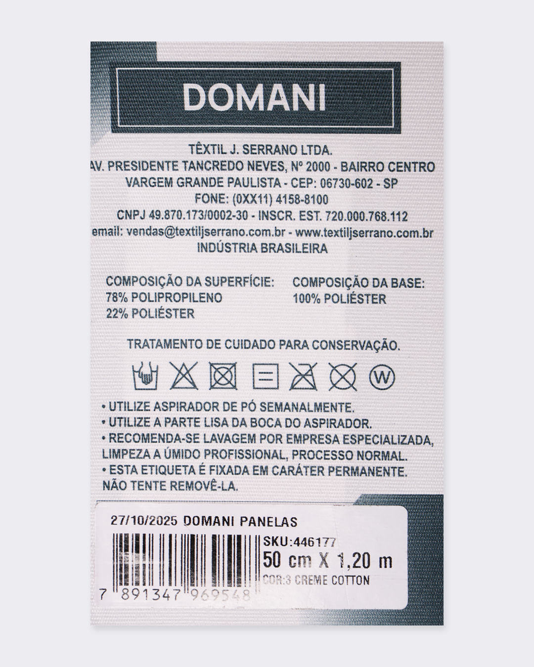 Passadeira-Cozinha-050x120-Domani---Bege-Outros
