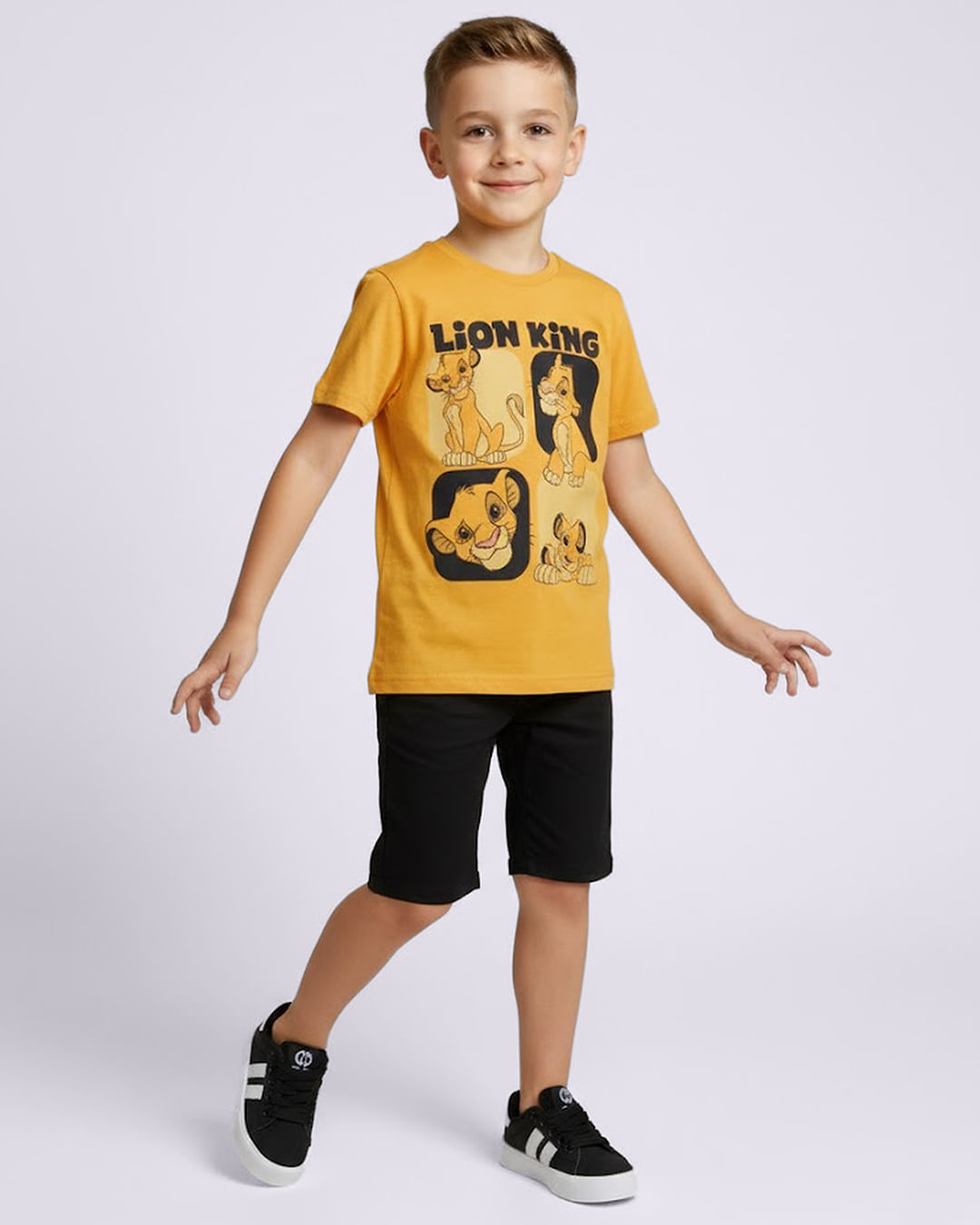 Camiseta-Ch45292-Mc-M-410-Rei-Leao---Mostarda