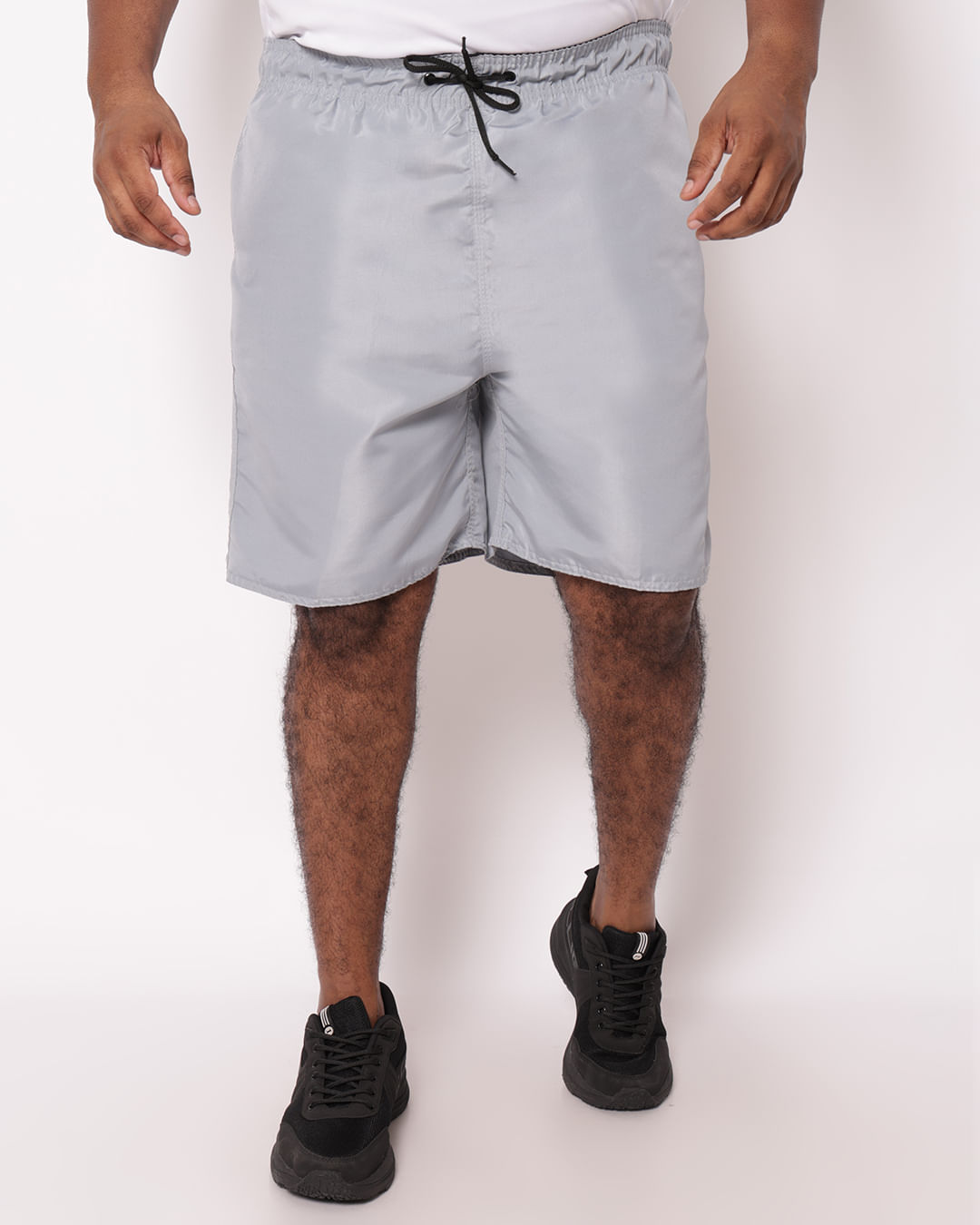 Berm-Tactell-Plus-Size-232-3b-Cos-Elasti---Cinza