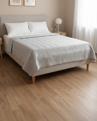 Colcha-Casal-Rolinho-Lisa---Cinza-Claro