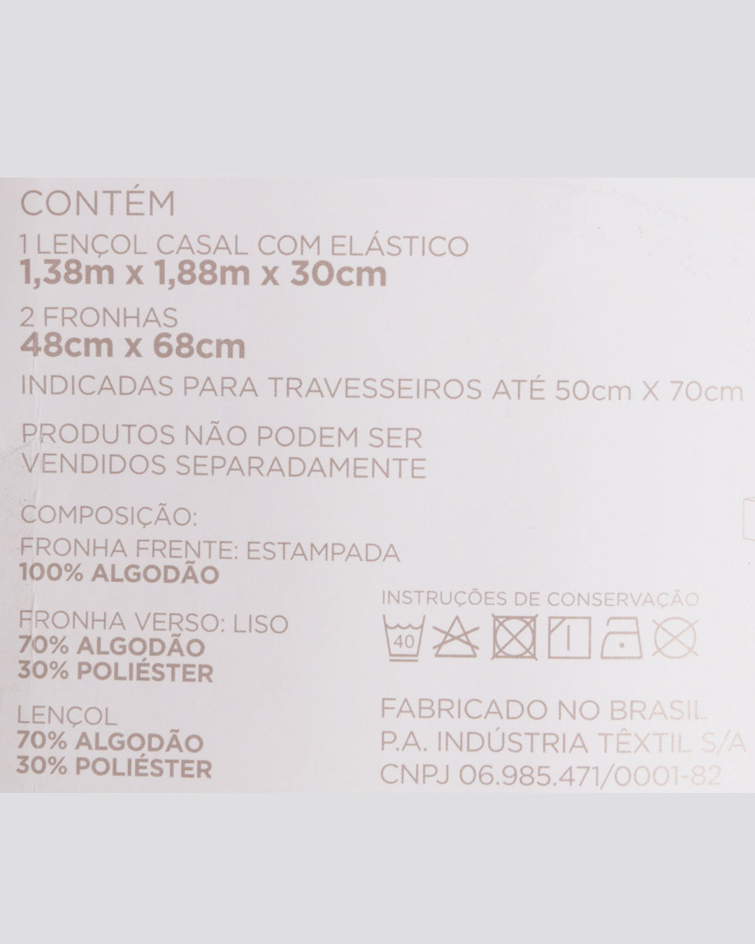 Jg-Simp-Csl-30-Est-Doce-Vida-3-Pcs--Plus---Bege-Outros