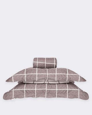 Kit-Colcha-King-Bouti-Emb-1-25---Marrom-Escuro