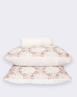 Jg-De-Cama-Queen-Slim-3pcs-Etnico---Bege-Floral