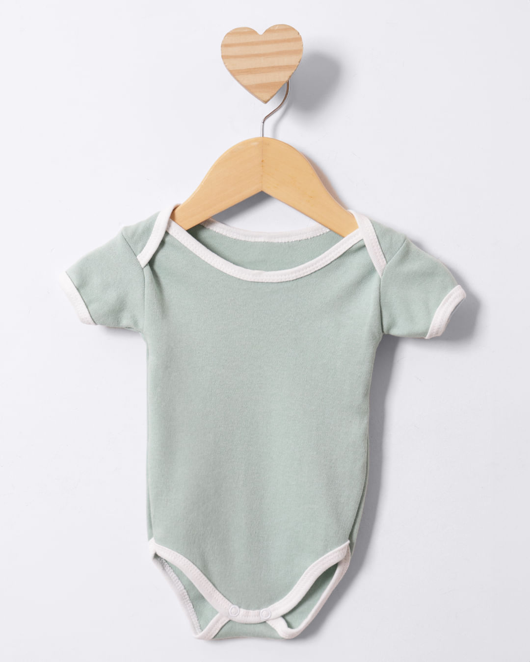 Body-Bebe-Manga-Curta-Liso-Verde