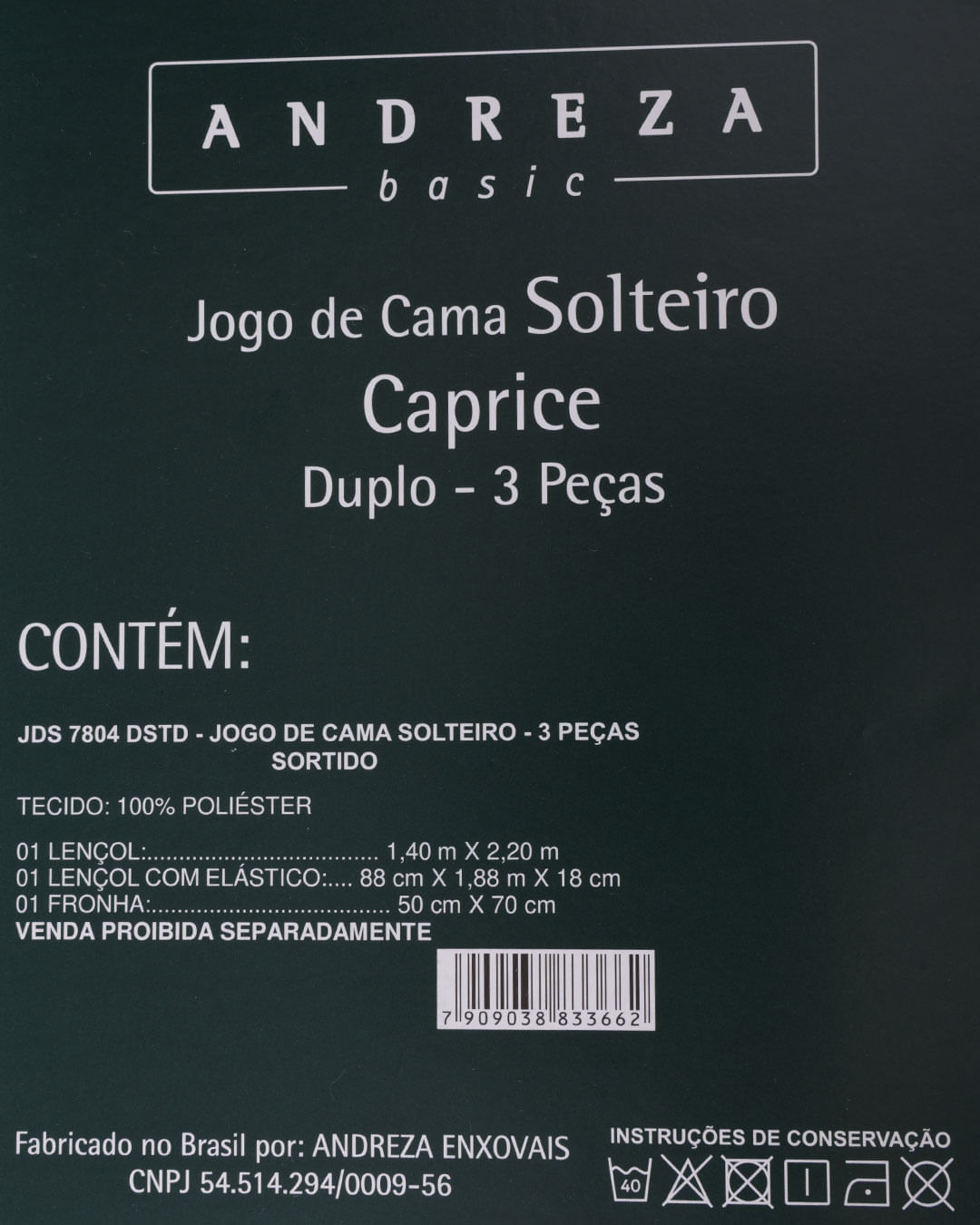 Jogo-De-Cama-Solteiro-Caprice---3-Pecas---Branco-Listrado