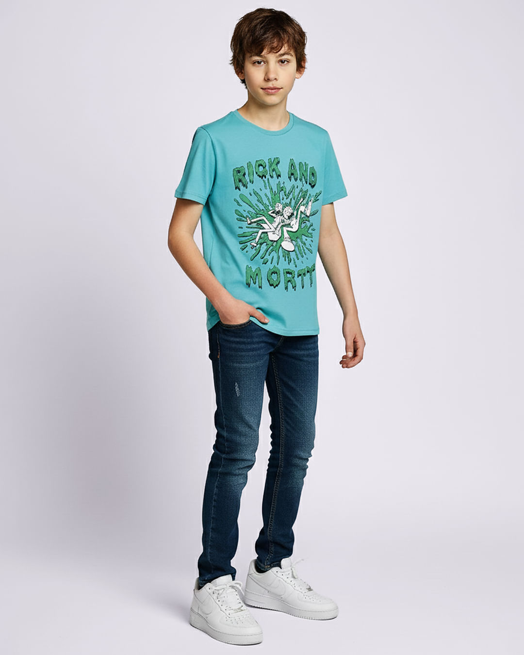 Camiseta-Ch37786-Mc-M-1016-Rick-E-Mo---Verde