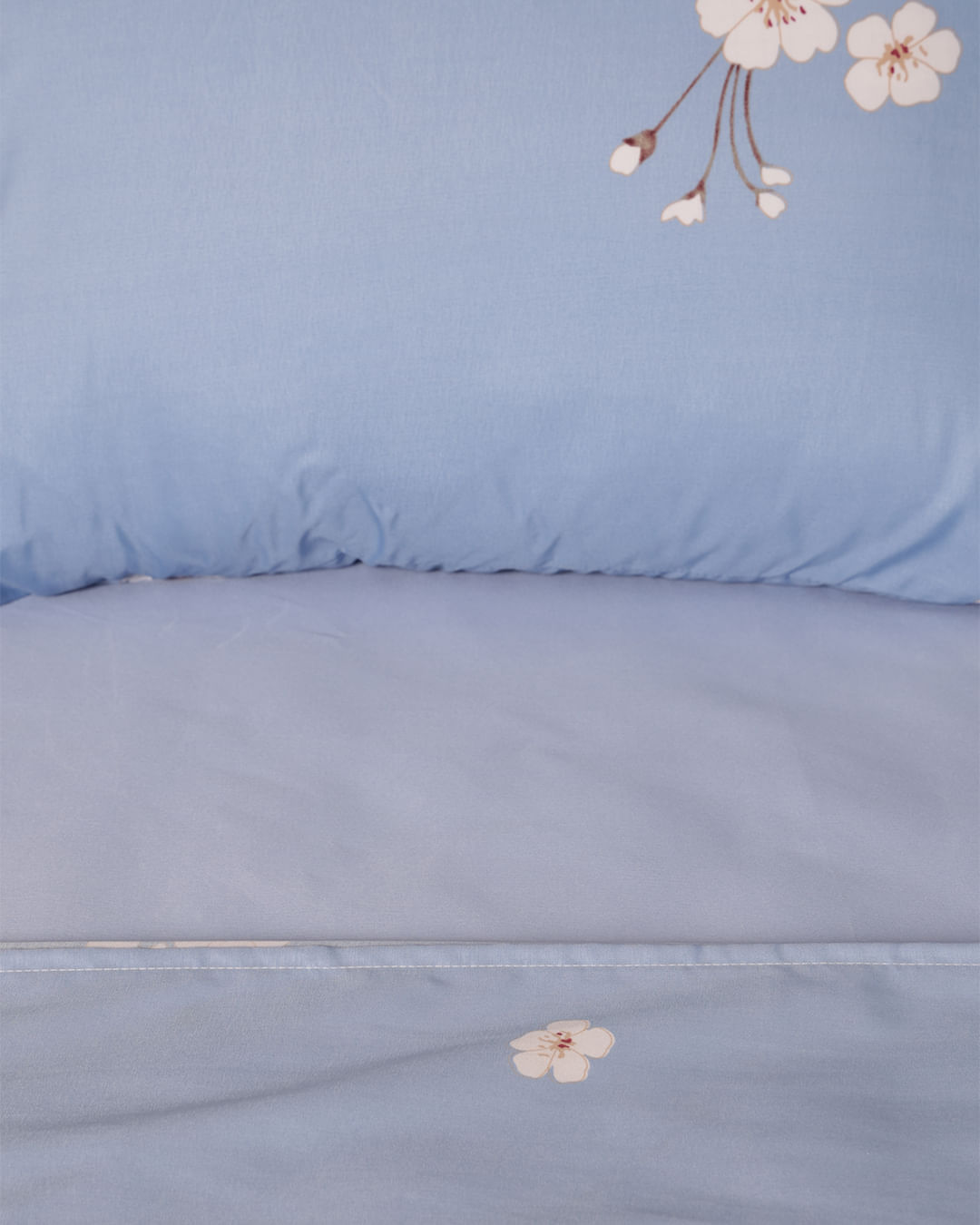 Jg-De-Cama-Queen-4pcs-Duplo-Micropercal---Azul-Floral