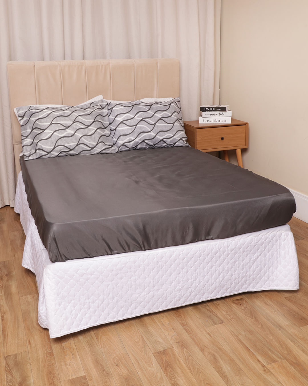 Jogo-De-Cama-Casal-3-Pcs-Etnico-Inv-25---Cinza-Escuro