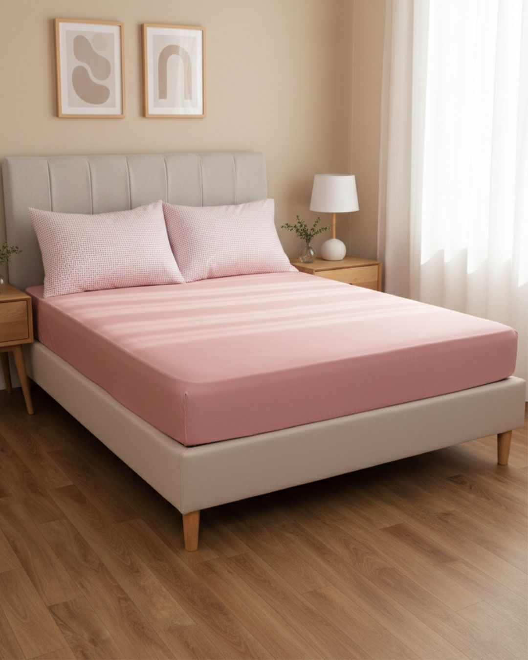 Jogo-De-Cama-Casal-3-Pcs-Etnico-Inv-25---Rosa-Xadrez