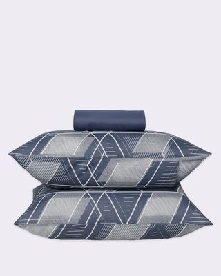 Jogo-De-Cama-Casal-3-Pcs-Etnico-Inv-25---Marinho