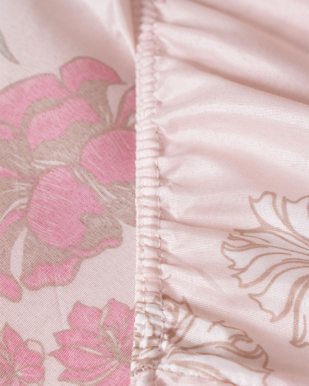 Lencol-Casal-C-Elast-Veronica-Floral---Rosa