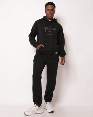 Calca-Moletom-Praia-Com-Ziper-Joger---Preto