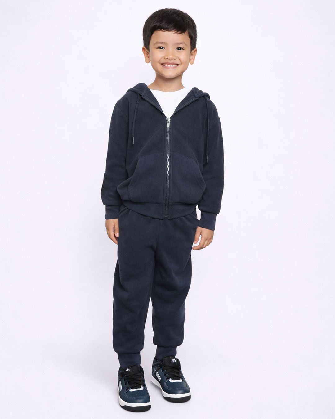 Calça Infantil Fleece Jogger Marinho