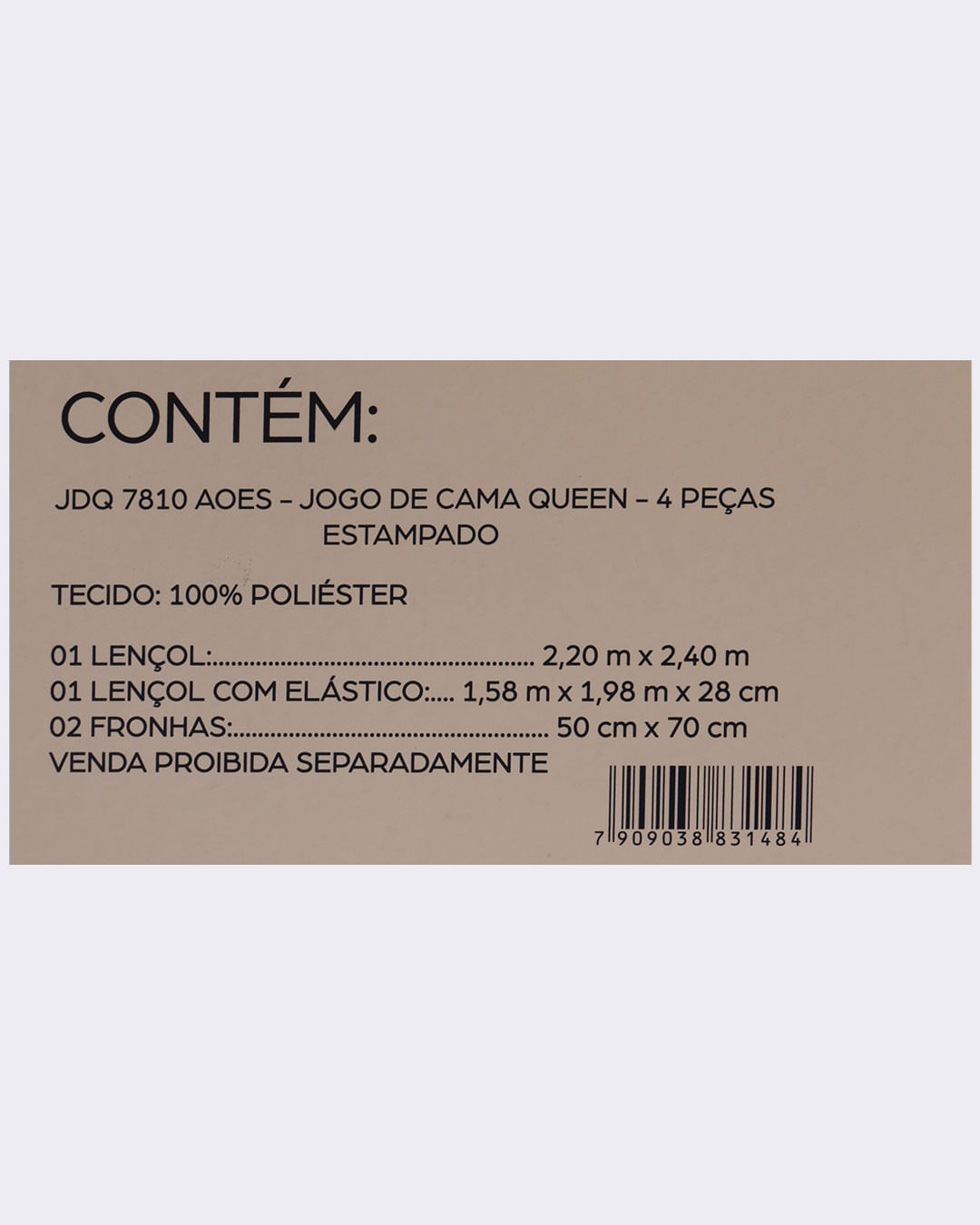 Jogo-De-Cama-Queen-–-4-Pecas---Estampado-Outros