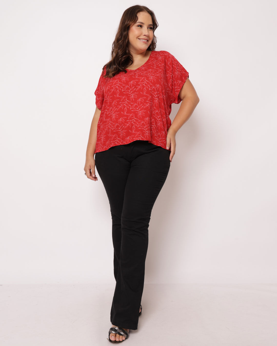 Blusa-Plus-Size-Feminina-Viscose-Berry---Co.-Estampada-Vermelha
