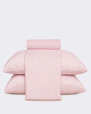 Jg-De-Cama-Queen-4pcs-Duplo-Micropercal---Rosa