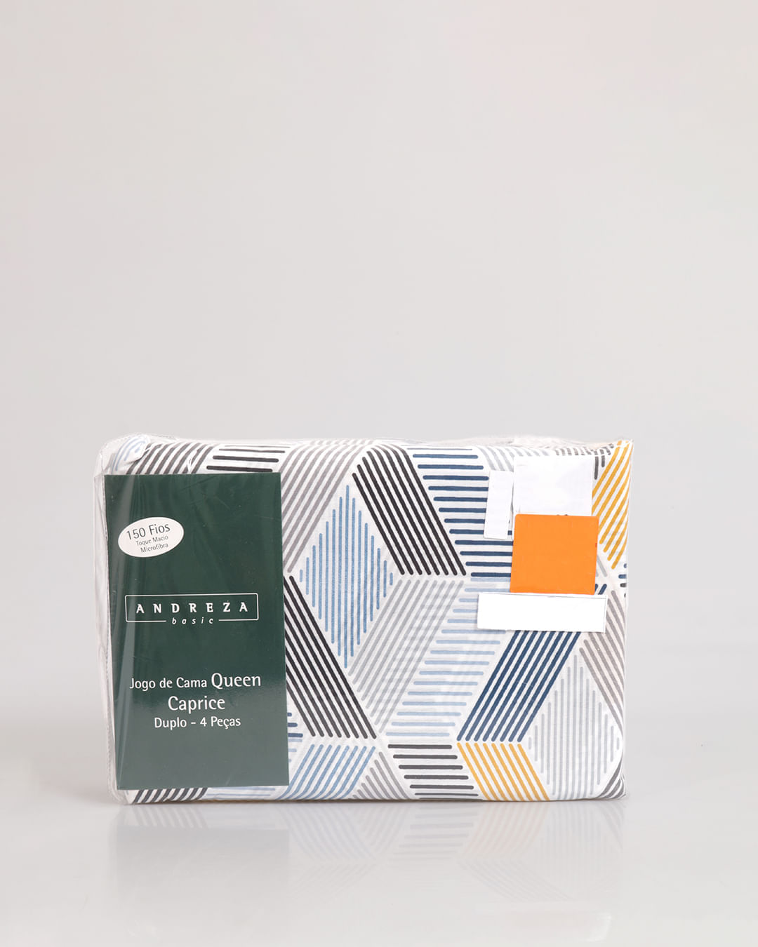 Jogo-De-Cama-Queen-4-Pecas-Andreza-Estampa-Geometrica-Cinza
