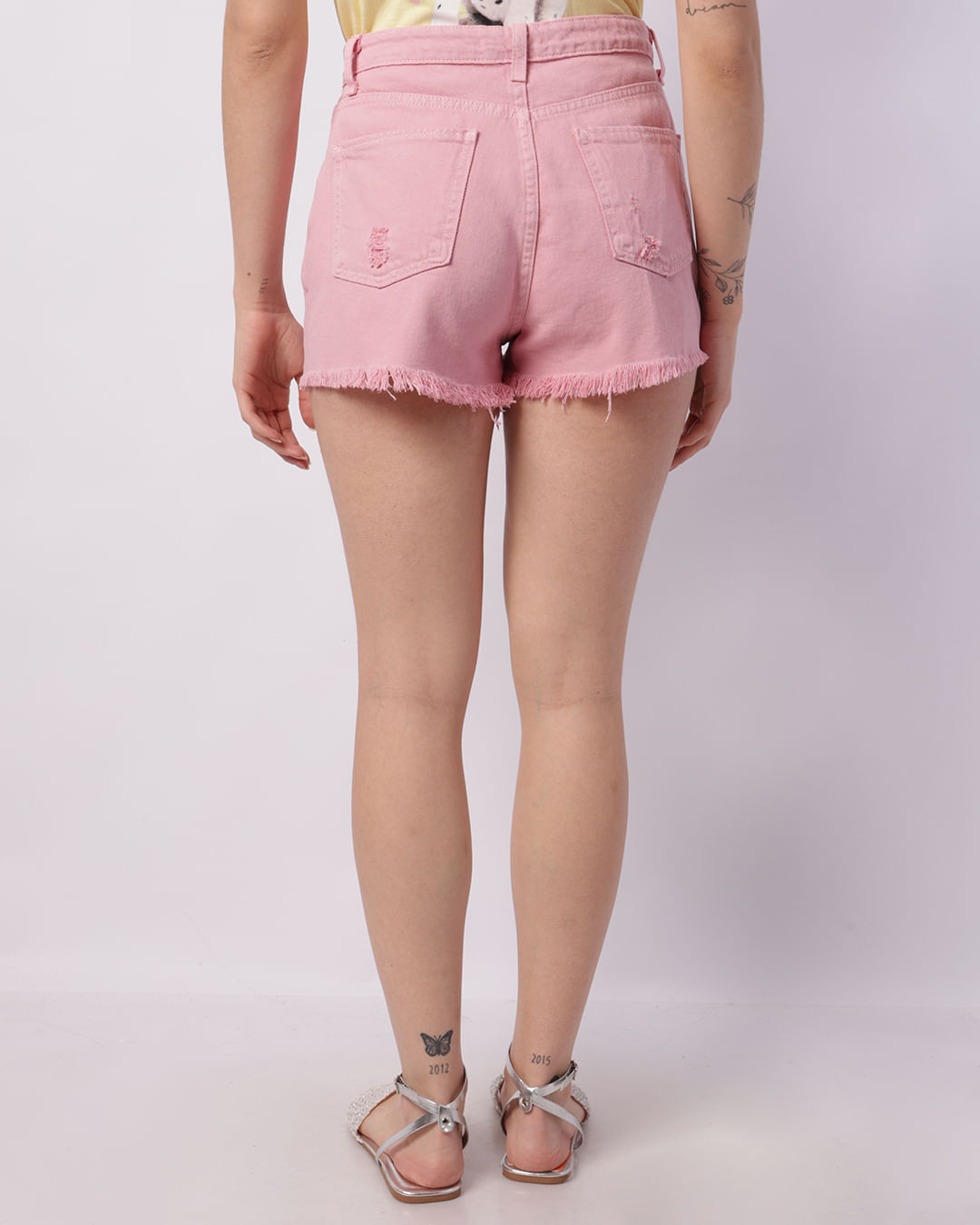Short-Jns-Sarja-Rosa-Hot-Pants-Barra-Des---Rosa