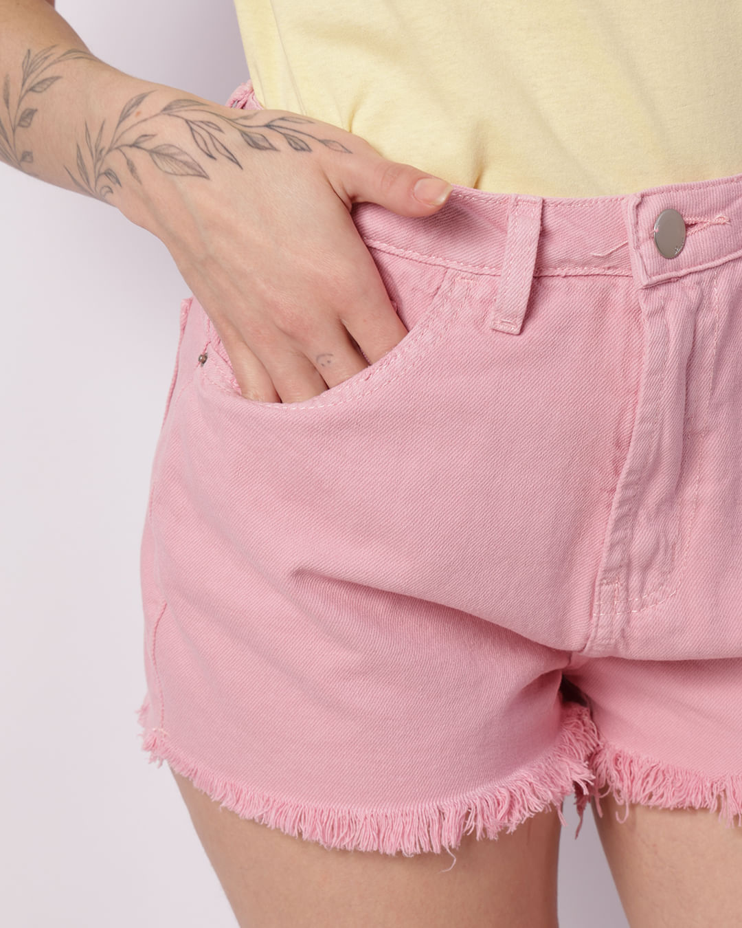 Short-Jns-Sarja-Rosa-Hot-Pants-Barra-Des---Rosa