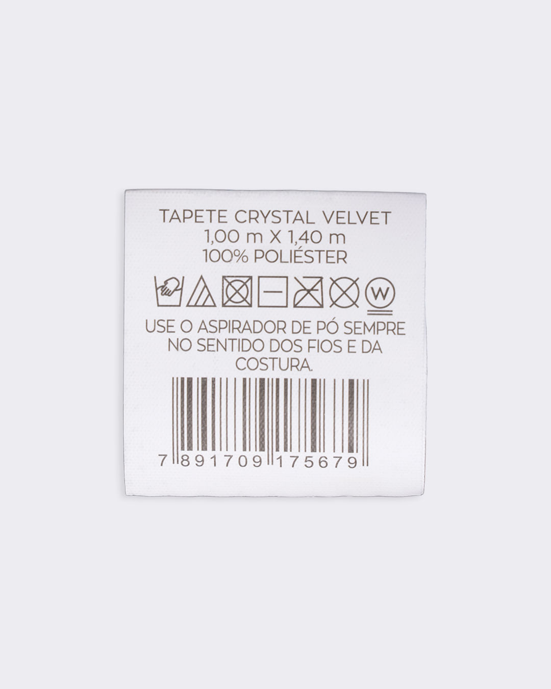 Tapete-Crystal-Velvet-100x140-Sort---Azul-Outros