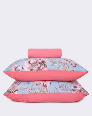 Jg-De-Cama-King-Slim--3-Pcs---Coral