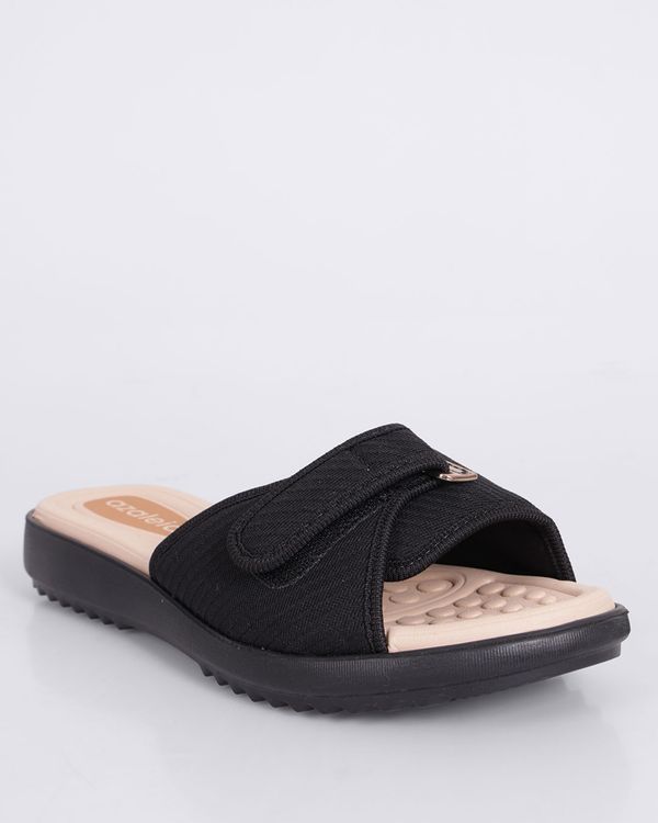 Sandália Feminina Confort Azaleia Cecilia Preto 33/34