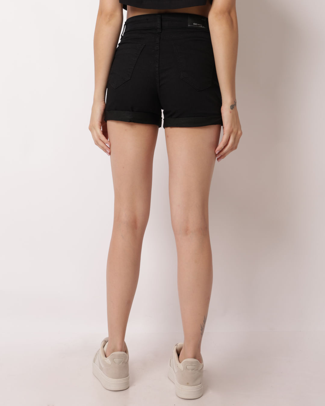 Shorts-Hot-Pants-Botao-Aparente-Blk---Preto