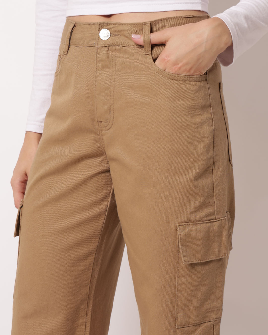 Calca-Wide-Slim sarja-Bege--45641---Bege